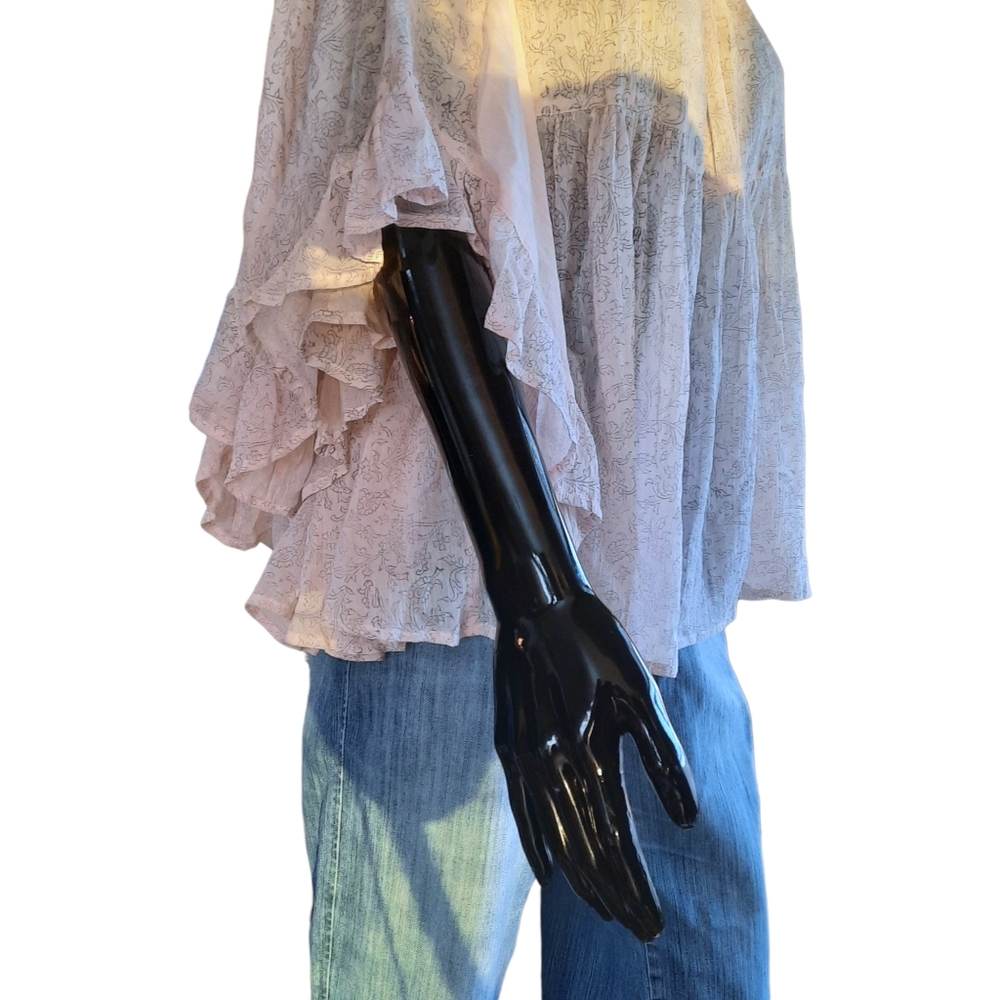 ivy jane Boho Novelty Top | Light Pink | Size XL - Picture 10 of 15